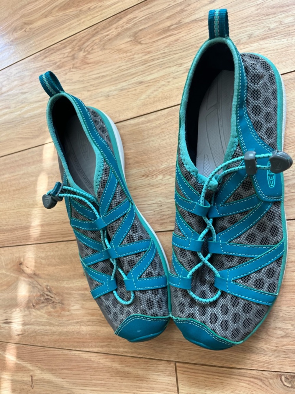 Keen Teal Gray Mesh Water Sandals - Picture 3 of 4